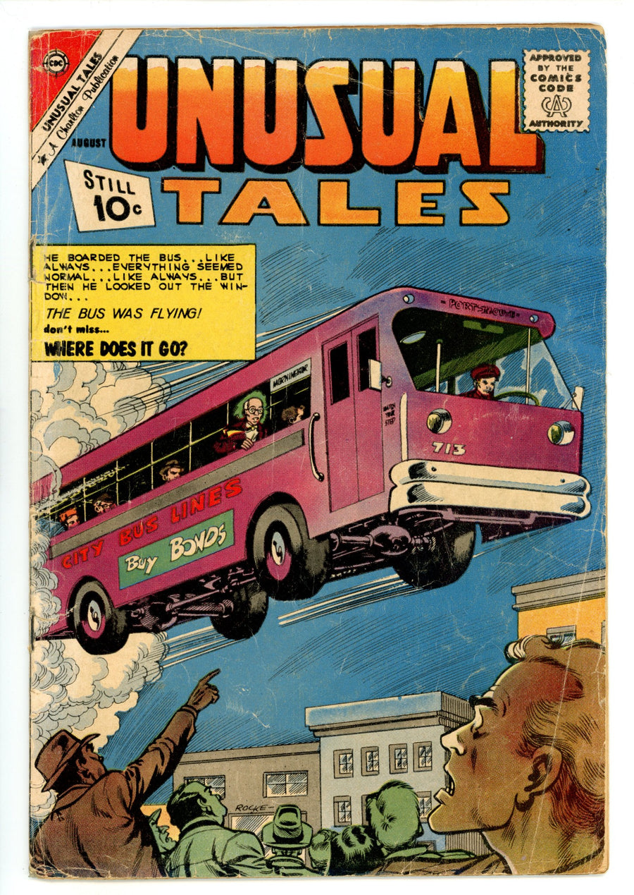Unusual Tales 29 GD/VG (3.0) Tape (1961) 