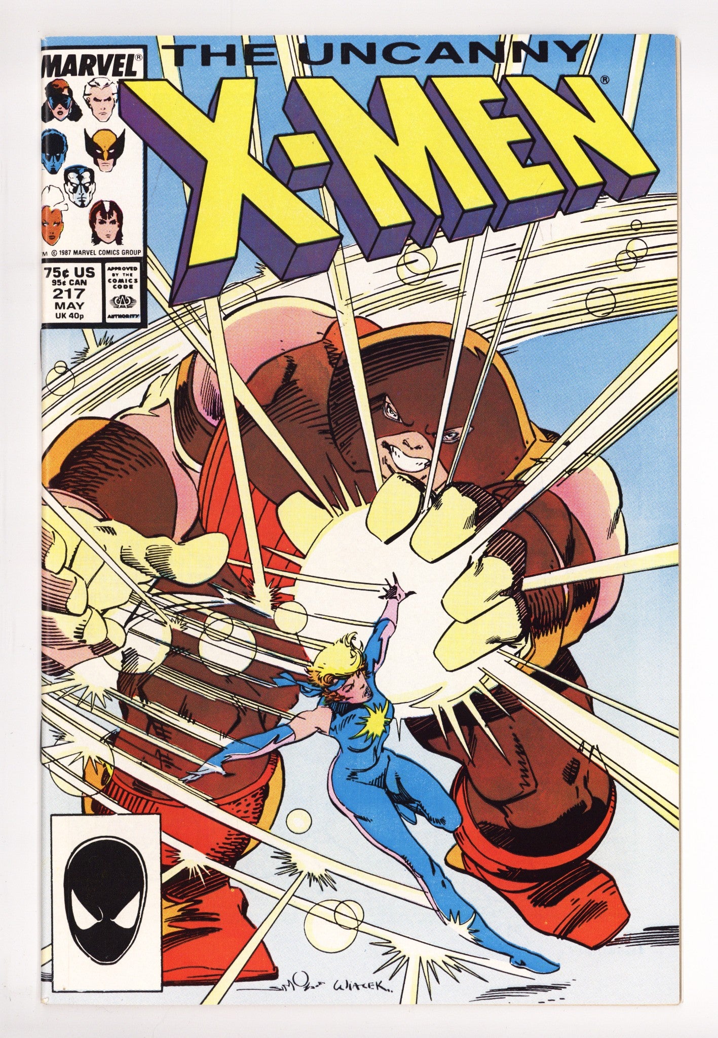 The Uncanny X-Men Vol 1 217 High Grade (1987) 