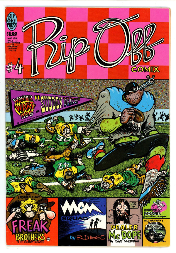 Rip Off Comix 4 VF- (7.5) (1978)