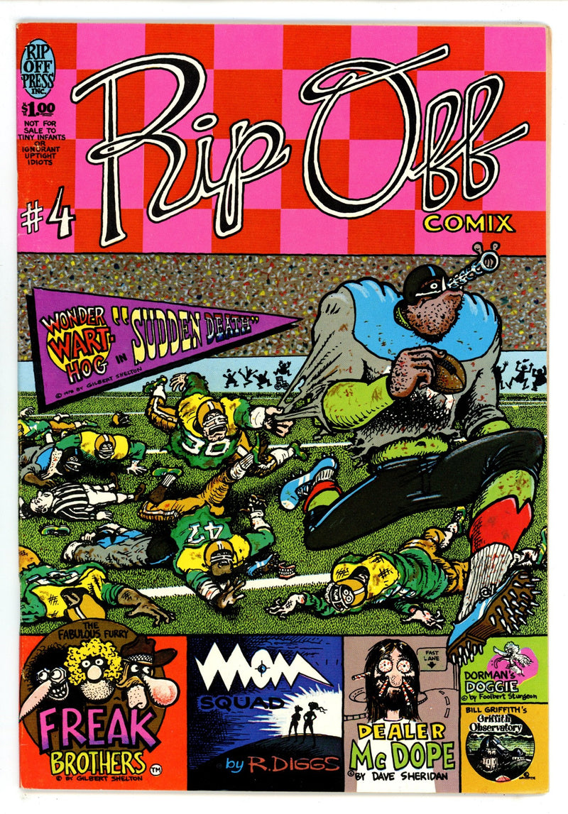 Rip Off Comix 4 VF- (7.5) (1978) 