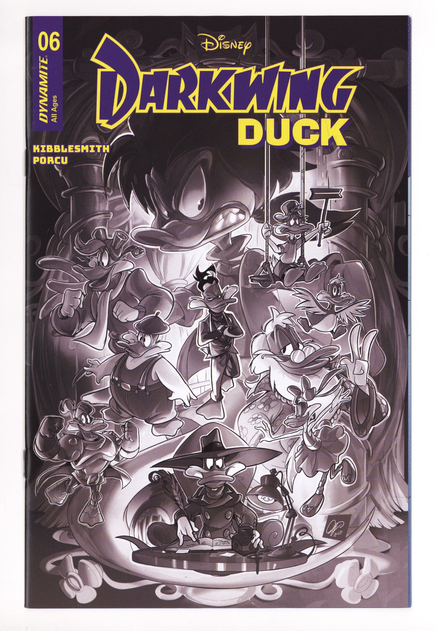 Darkwing Duck  6 Cangialosi  B&W Incentive   (2025)