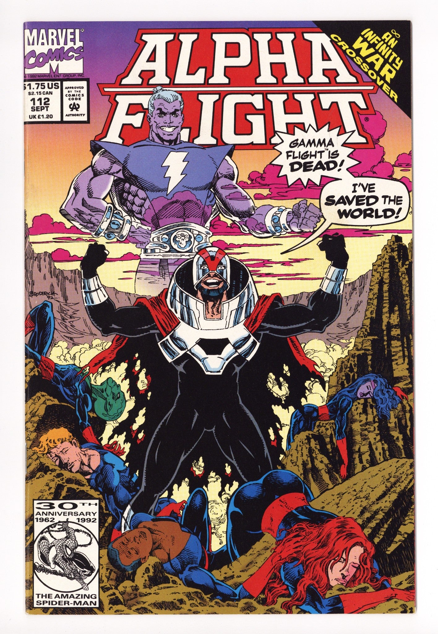Alpha Flight Vol 1 112 High Grade (1992) 