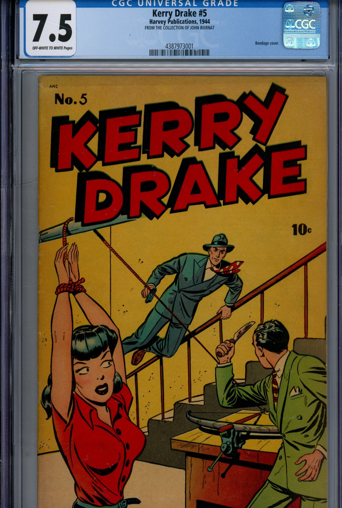 Kerry Drake 5 CGC 7.5 (VF-) (1946) 