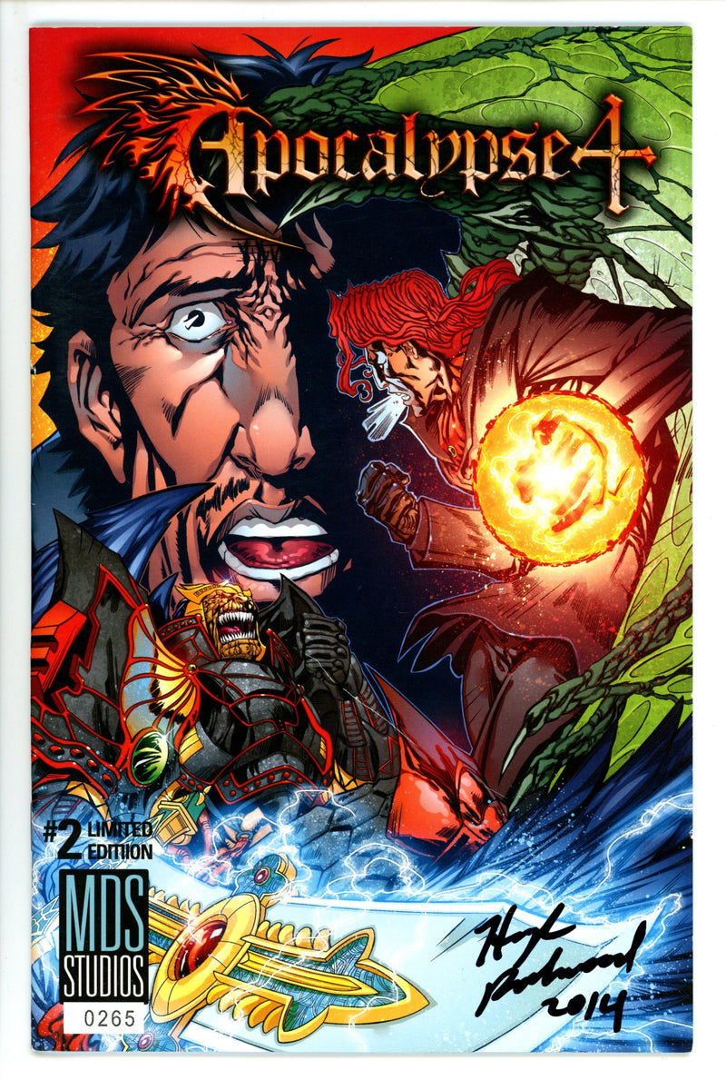 Apocalypse 4 2 VF Signed Hugh Rockwood (2014)