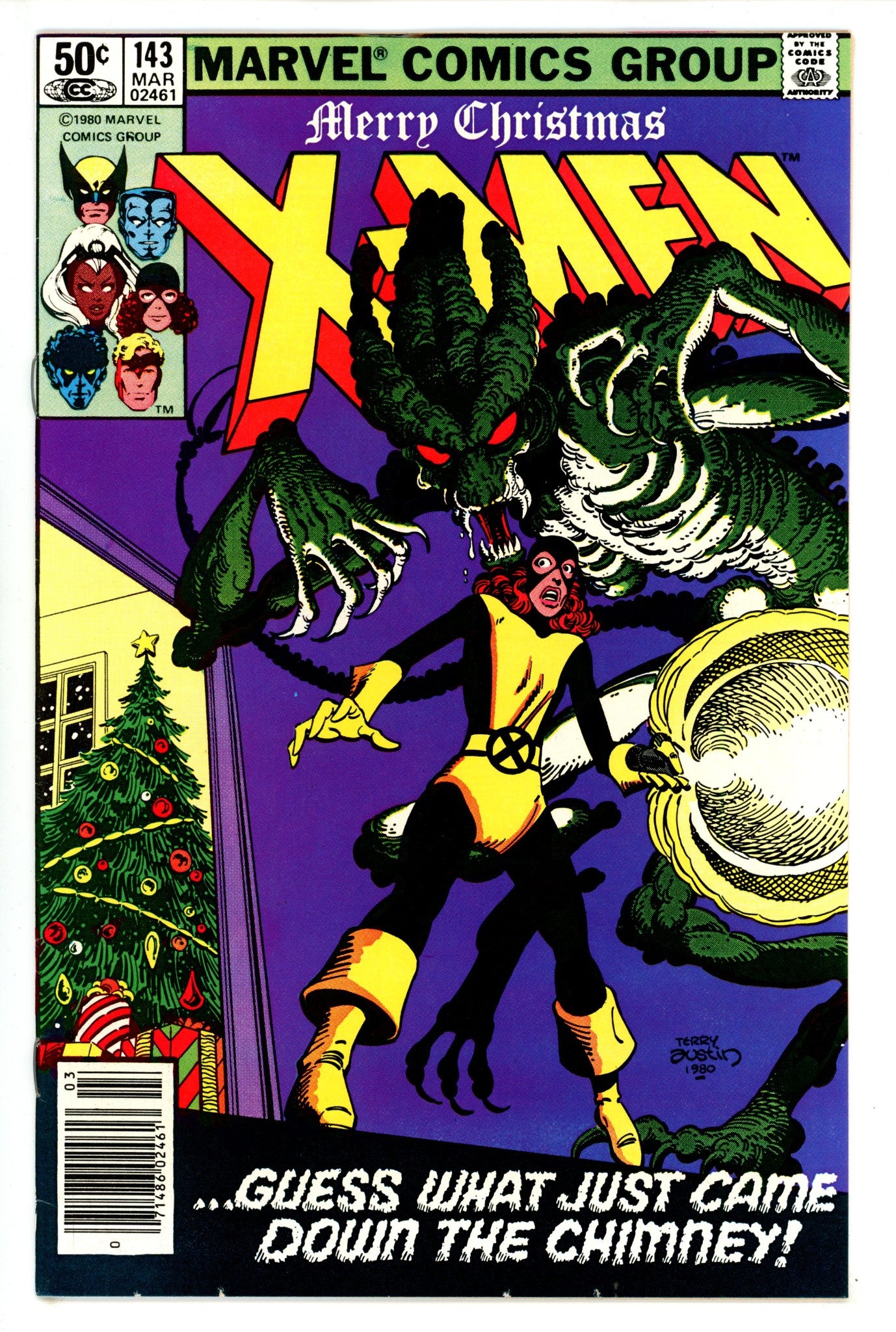The Uncanny X-Men Vol 1 143 VF (8.0) (1981) Newsstand 