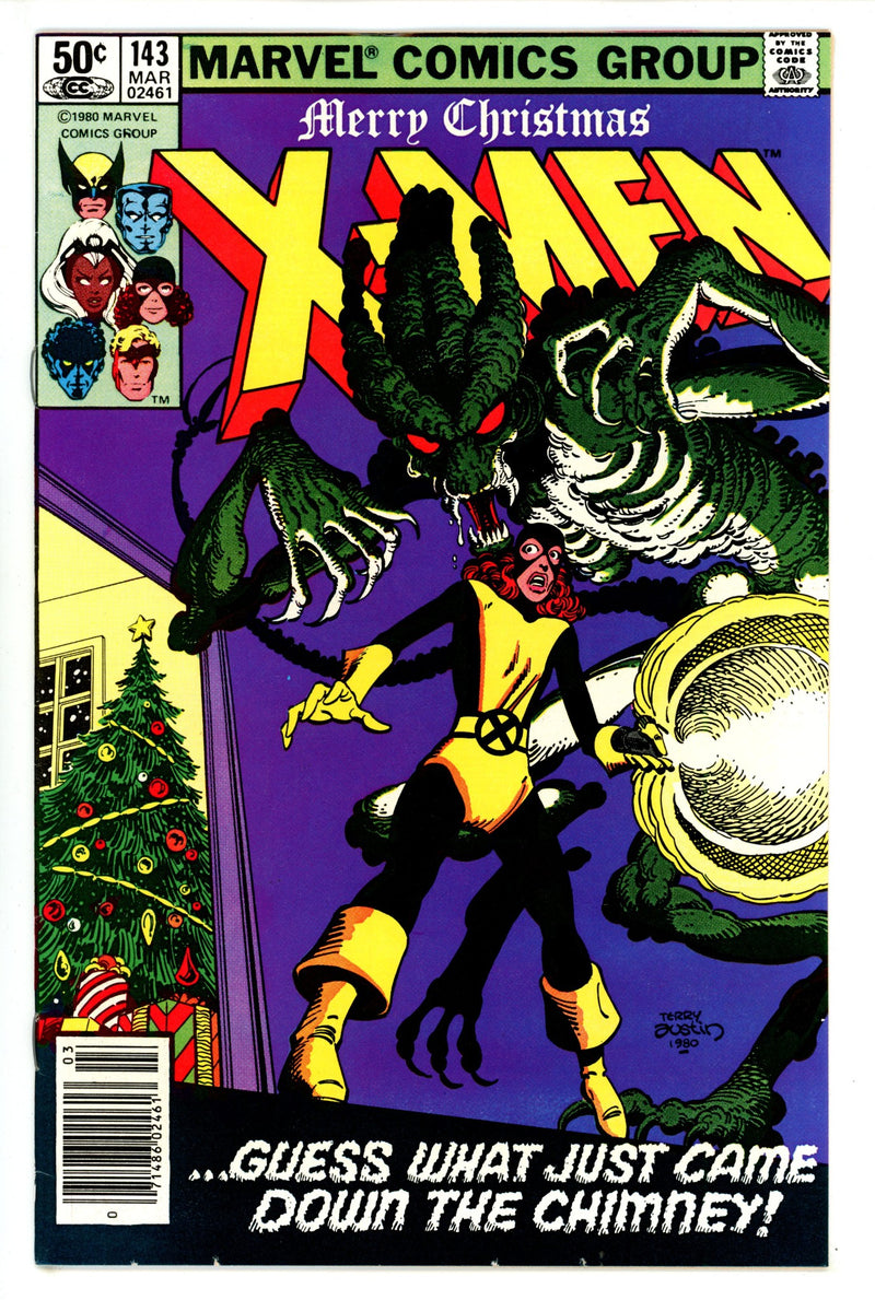 The Uncanny X-Men Vol 1 143 VF (8.0) (1981) Newsstand 