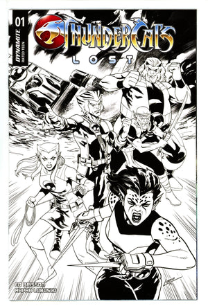 Thundercats Lost 1 Lobosco B&W Incentive Variant (2025)