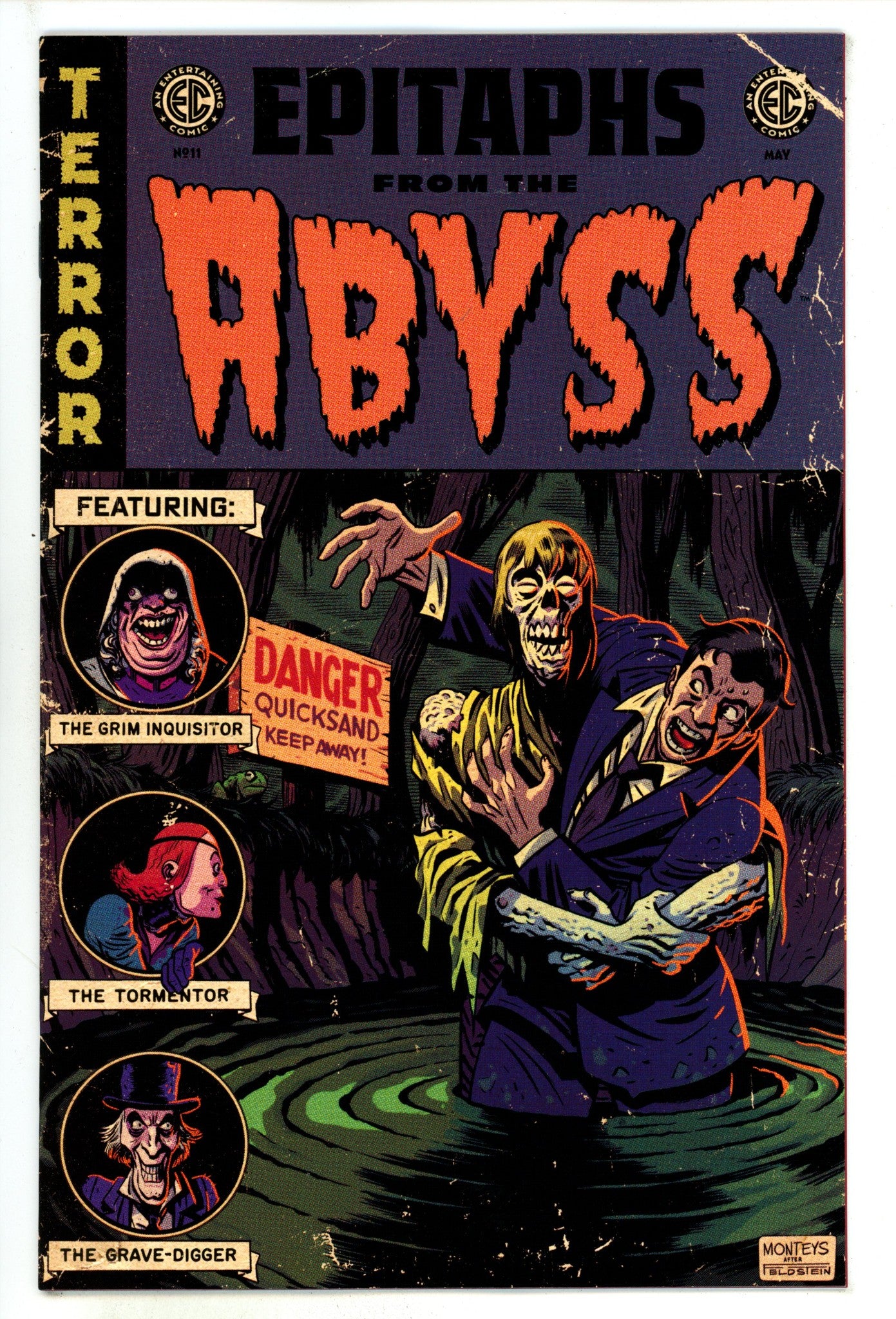 EC Epitaphs From The Abyss 11 Monteys Homage Incentive Variant NM (2025)