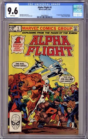 Alpha Flight Vol 1 1 CGC 9.6 (NM+) (1983)