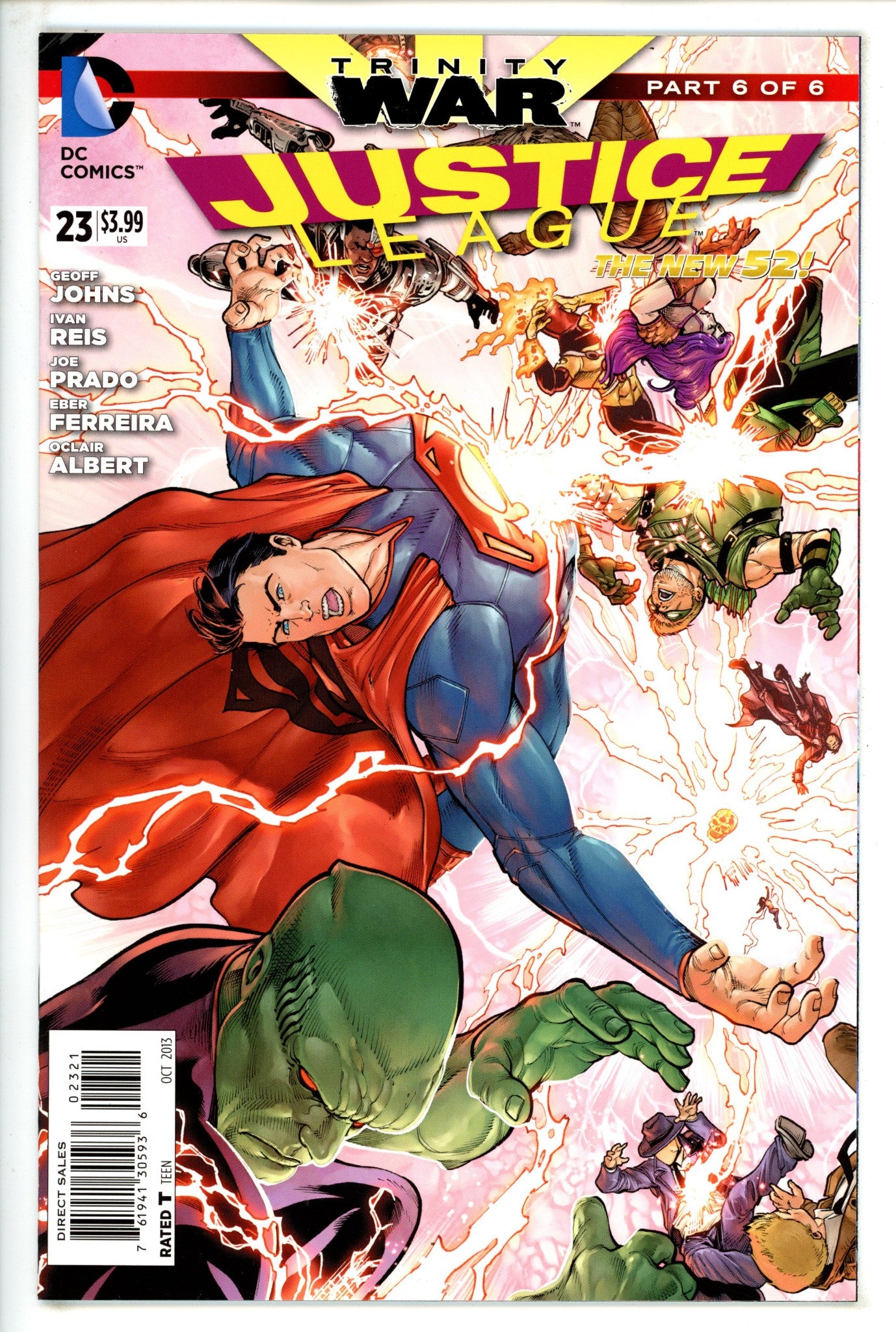 Justice League Vol 1 23High Grade(2013) JaninIncentive Variant