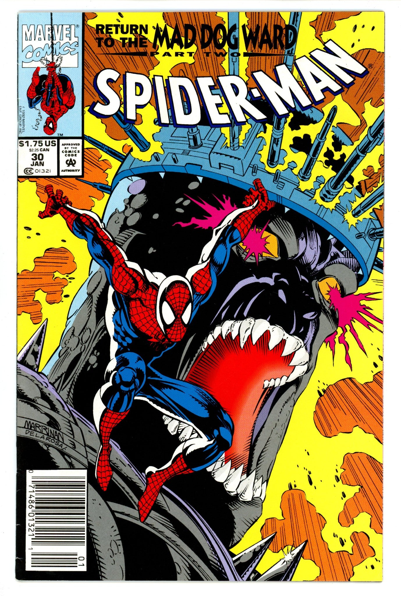 Spider-Man Vol 1 30Mid Grade(1993)Newsstand