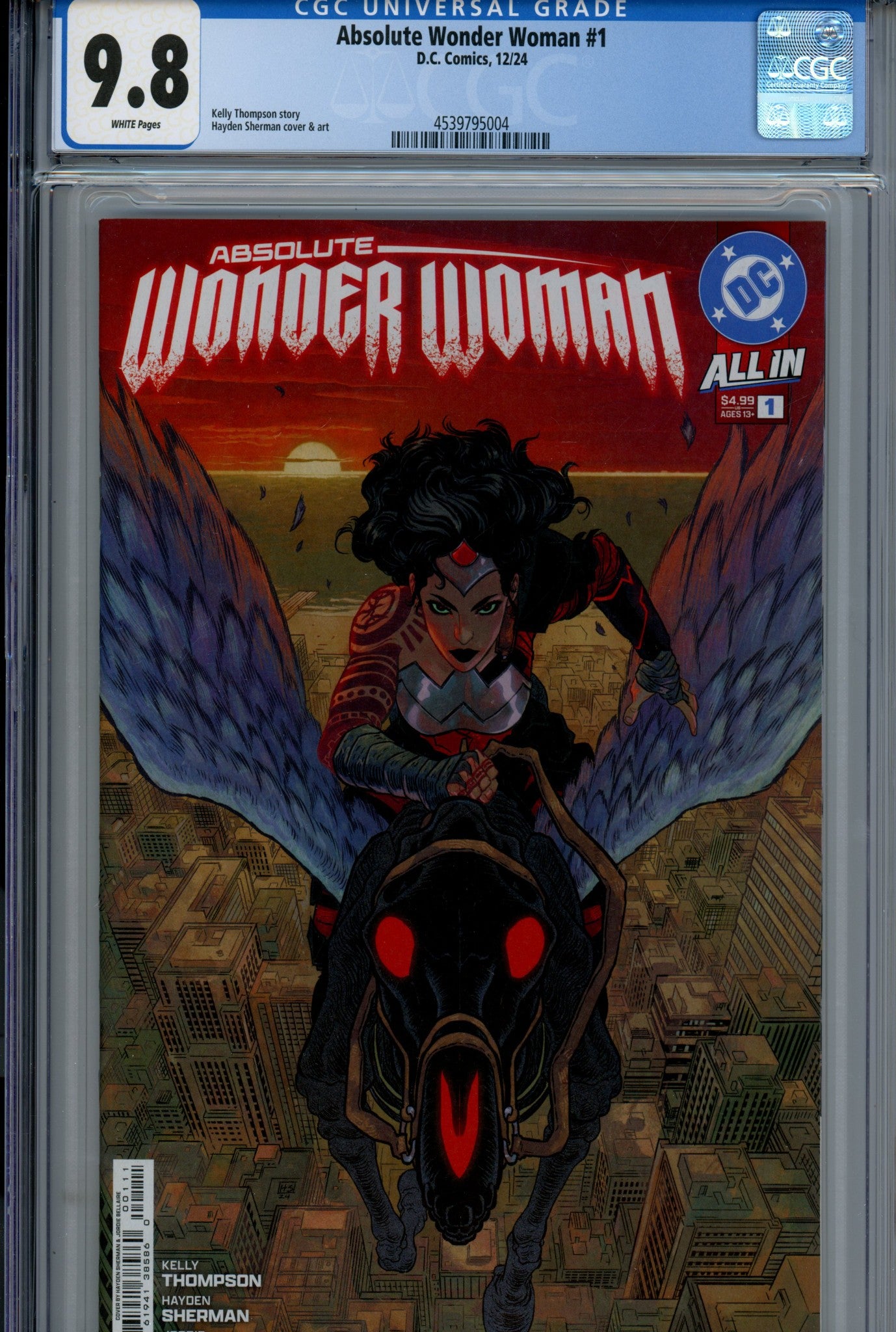 Absolute Wonder Woman 1 CGC 9.8 (NM/M) (2024) 
