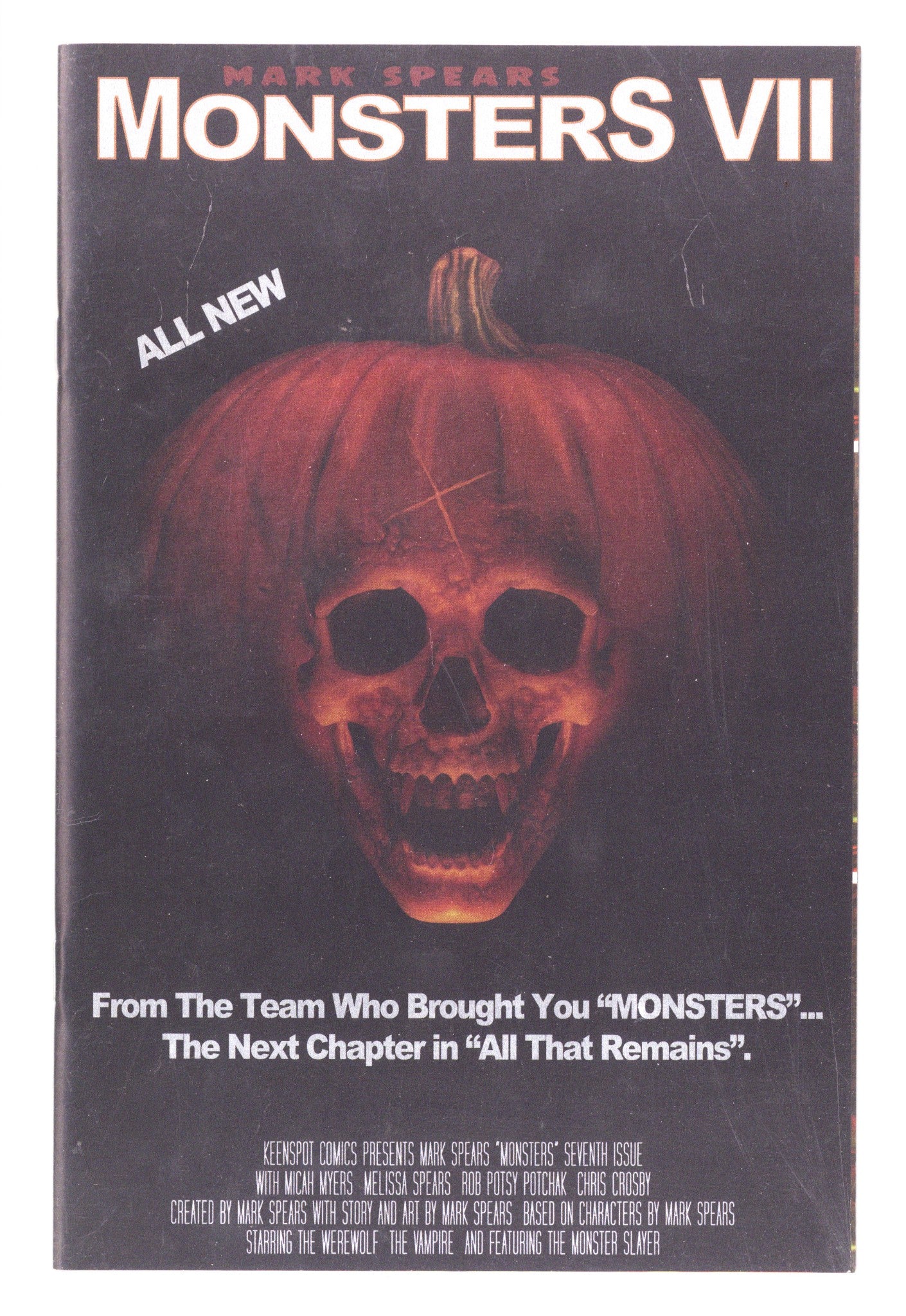 Mark Spears Monsters 7 NM- (9.2) (2025) Spears Foil Homage Variant 