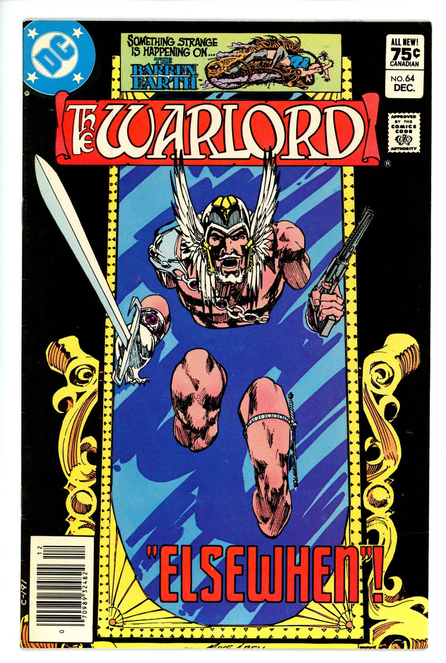 Warlord Vol 1 64  Mid Grade   (1982)   Canadian Price Variant