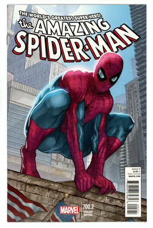 The Amazing Spider-Man Vol 2 700.2 VF/NM (9.0) (2014) Pierfederici Variant
