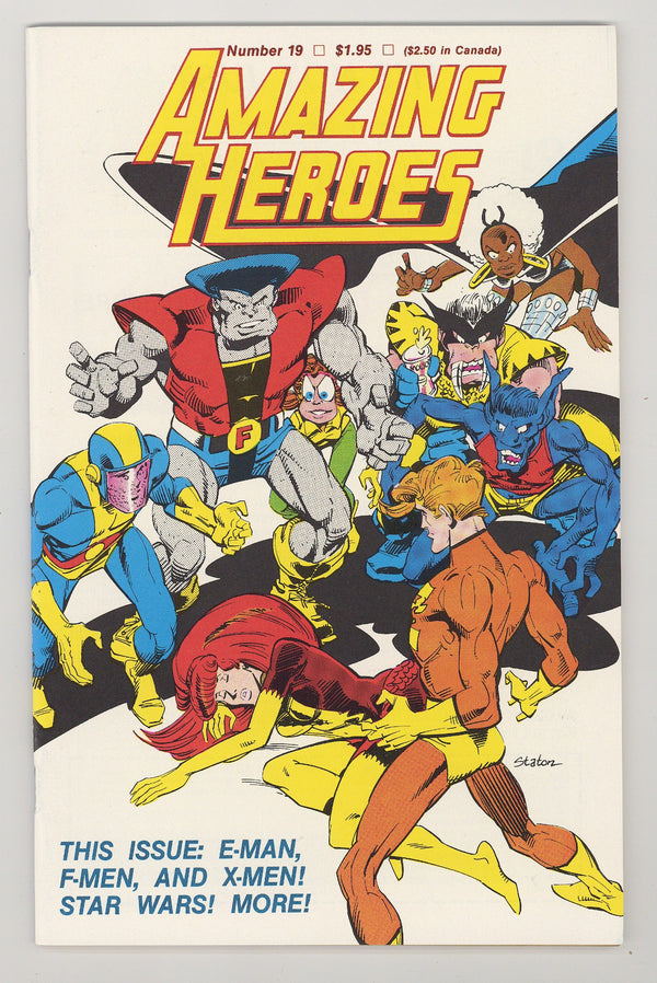 Amazing Heroes 19 VF (8.0) (1983)