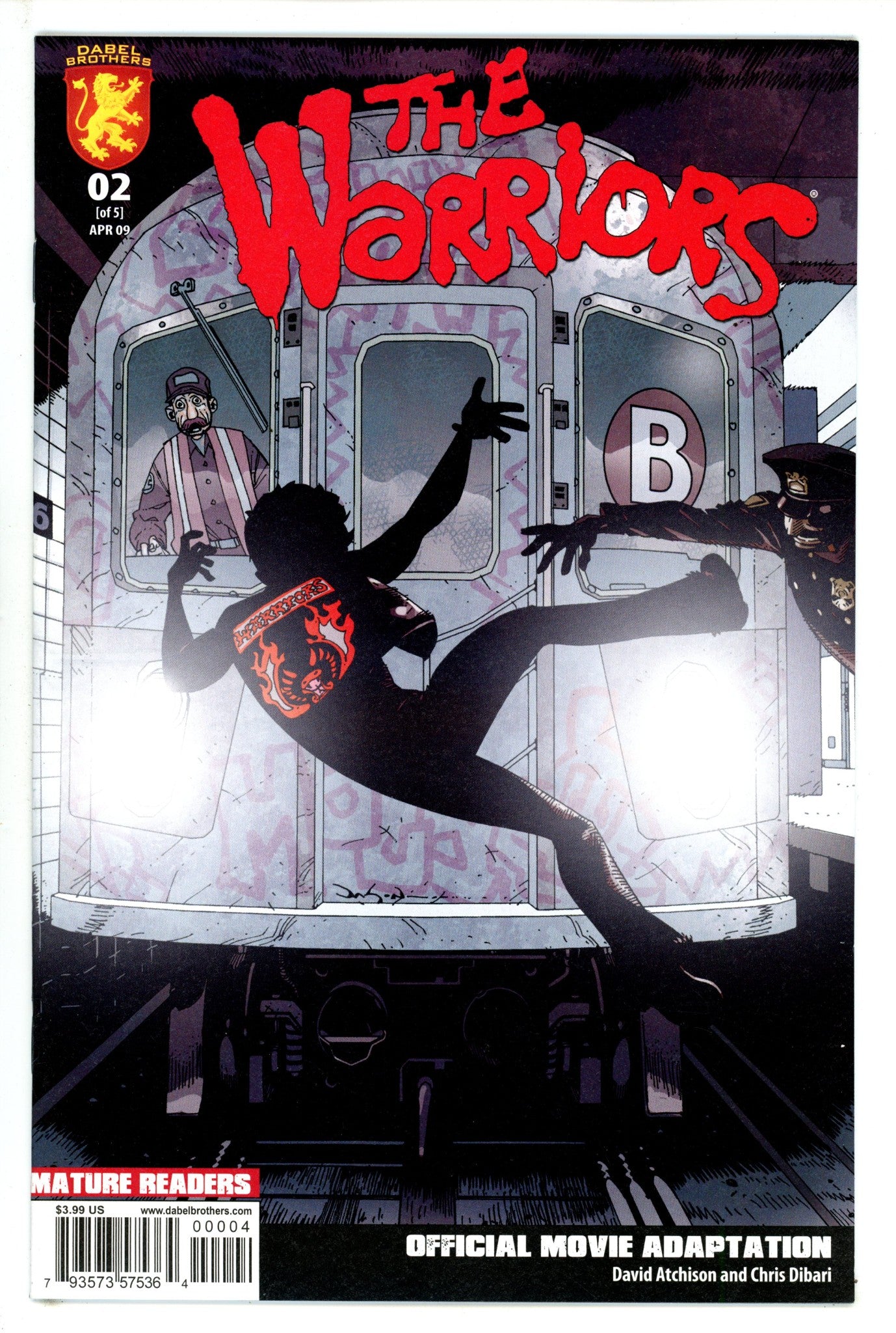 The Warriors: Official Movie Adaptation 2 NM- (9.2) (2009) 