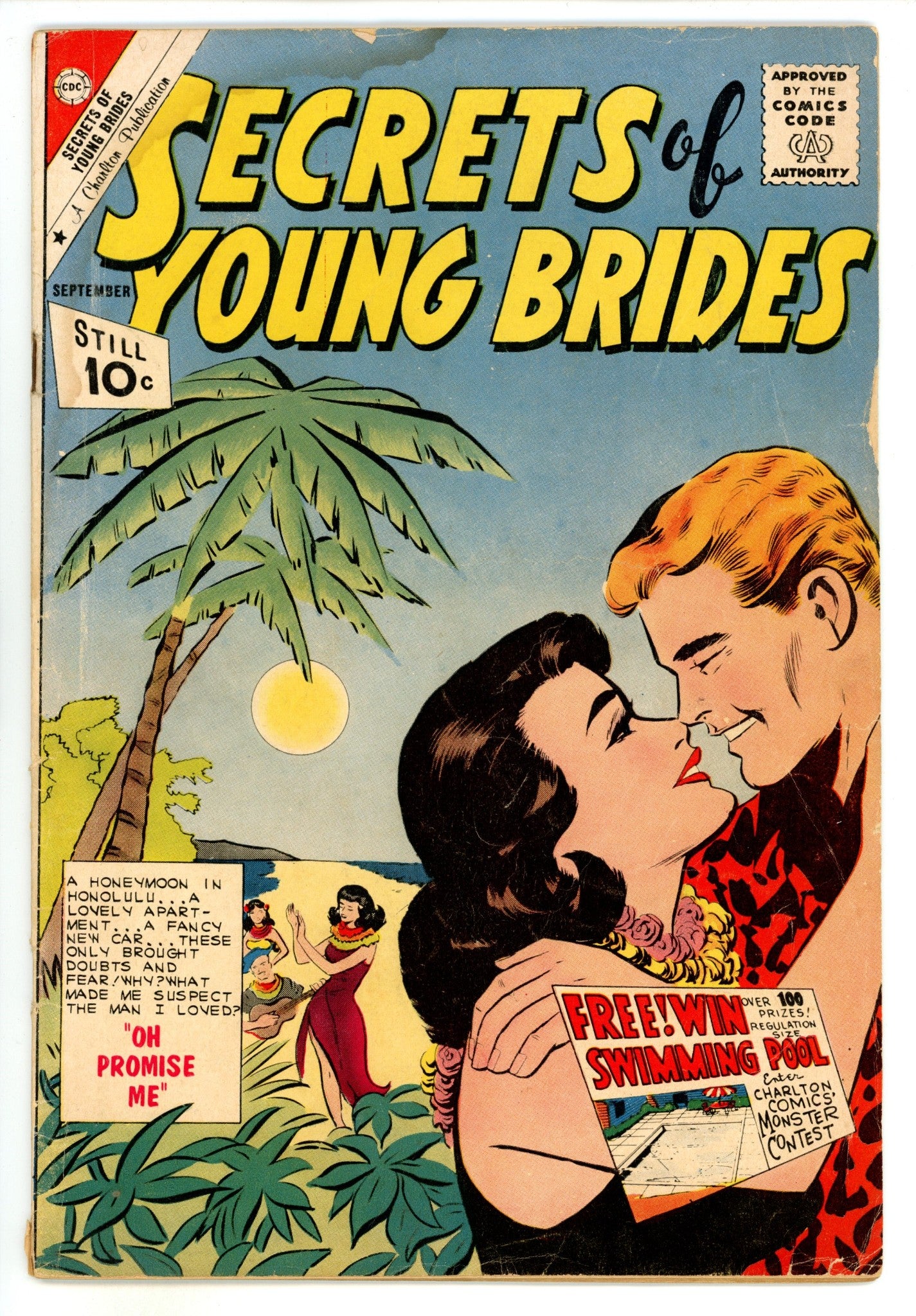 Secrets of Young Brides 27 VG- (3.5) (1961) 