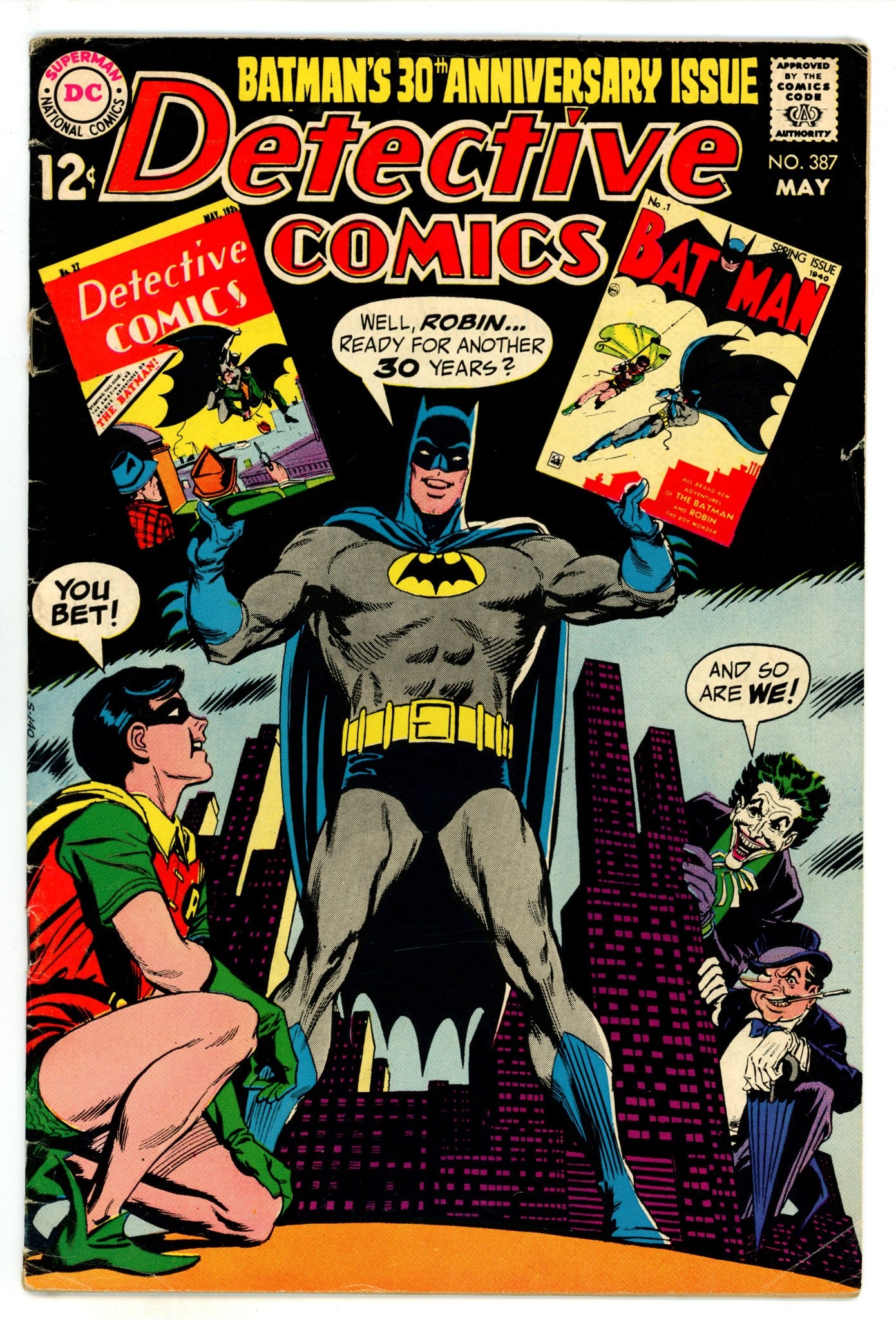 Detective Comics Vol 1 387 VG+ (4.5) (1969) 