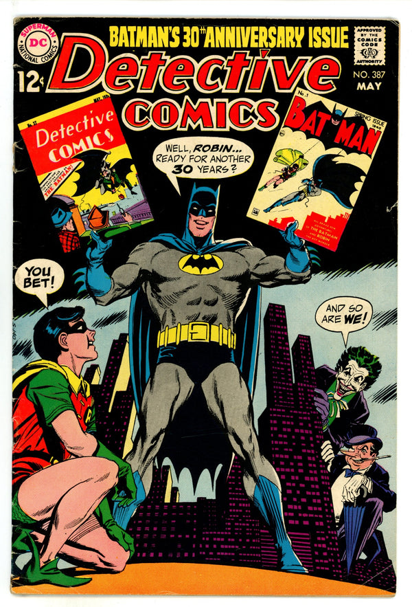 Detective Comics Vol 1 387 VG+ (4.5) (1969)