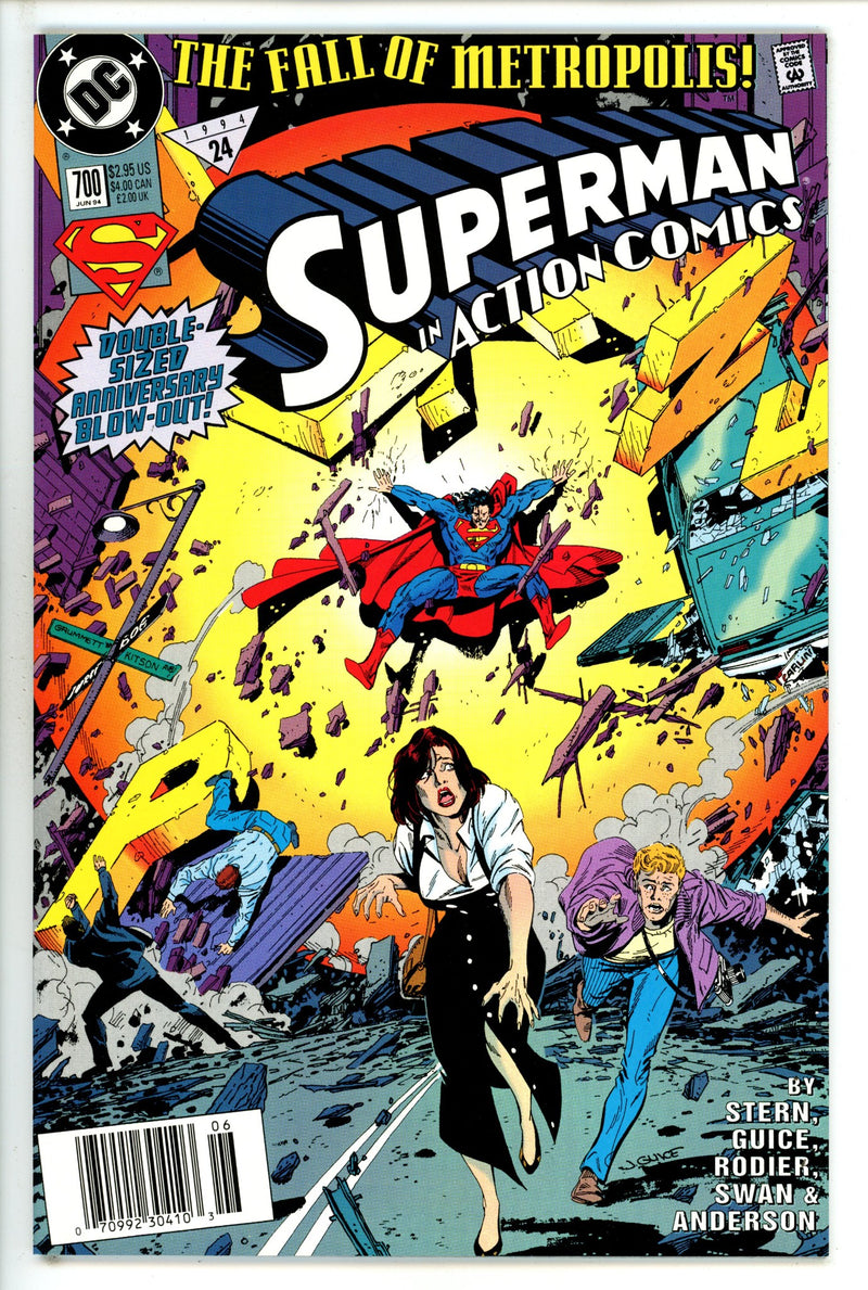 Action Comics Vol 1 700 Newsstand NM (1994)
