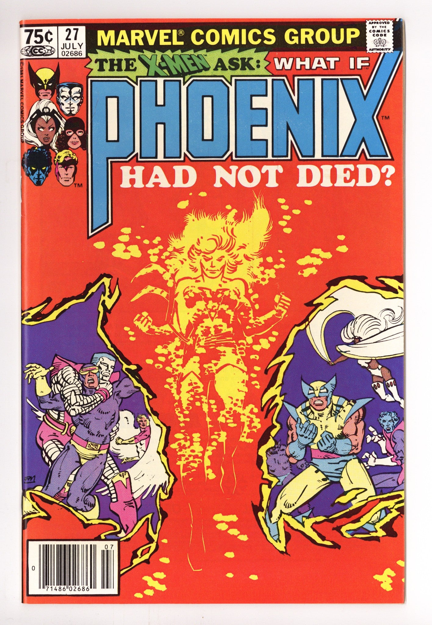 What If? Vol 1 27 NM- (9.2) (1981) Newsstand 