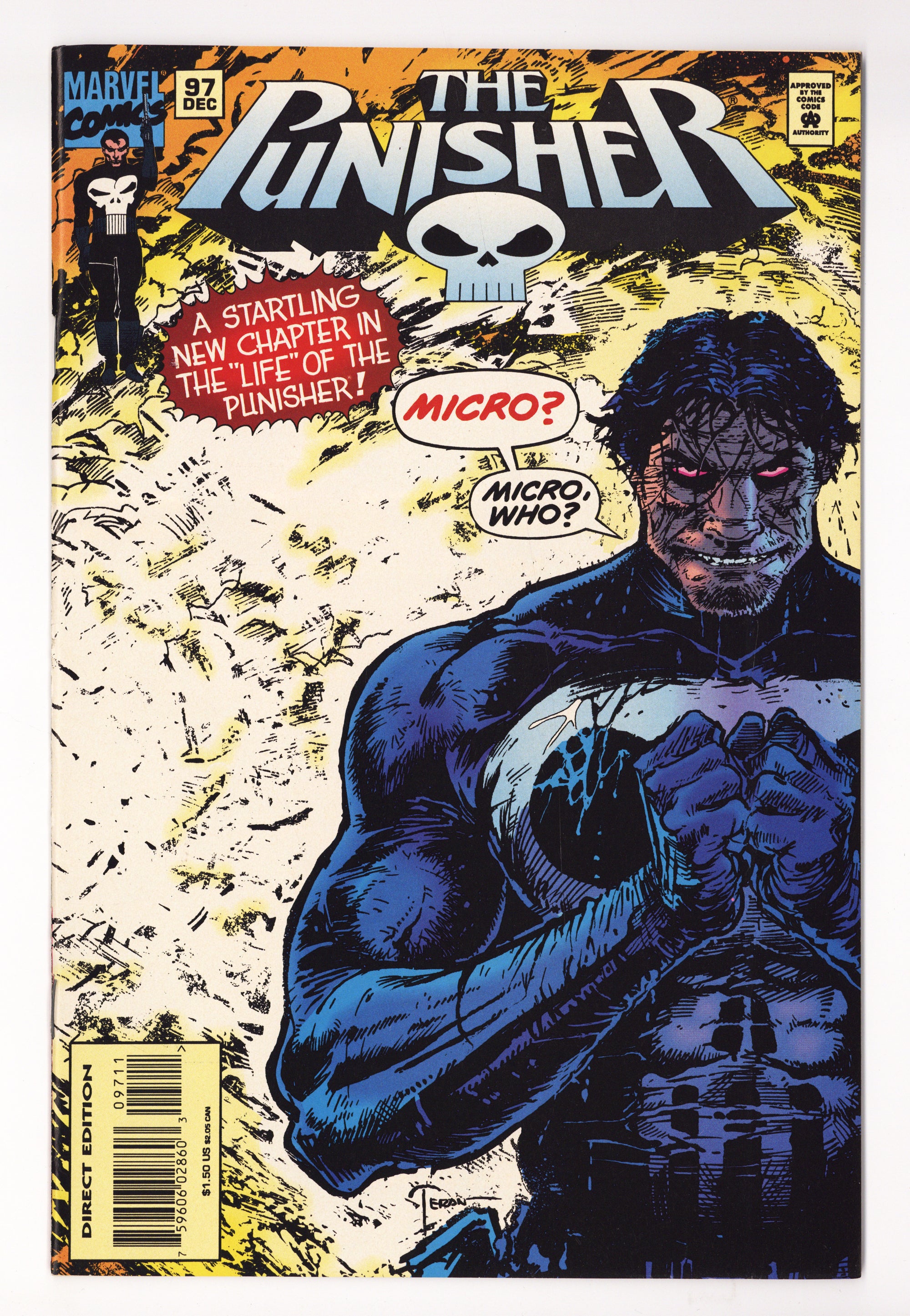 The Punisher Vol 2 97  VF+ (8.5)   (1994)        
