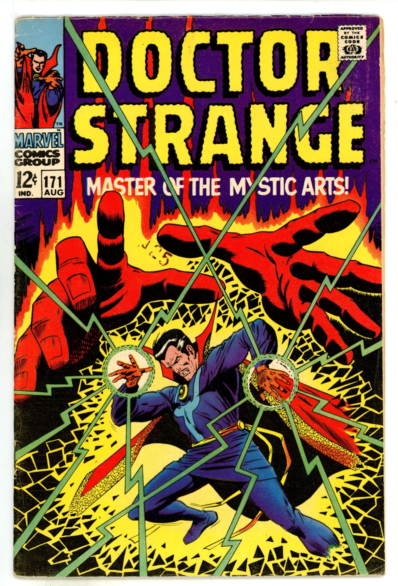 Doctor Strange Vol 1 171 FN- (5.5) (1968) 