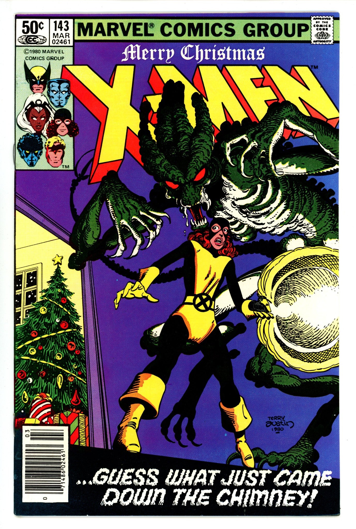 The Uncanny X-Men Vol 1 143 VF+ (8.5) (1981) Newsstand 