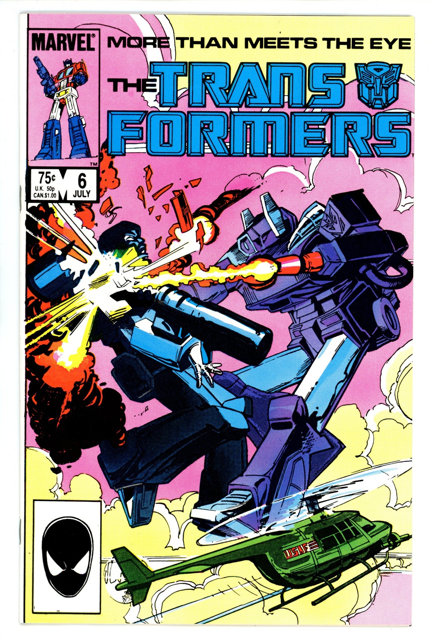 The Transformers 6 NM- (9.2) (1985) 