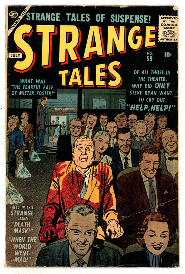 Strange Tales Vol 1 59 VG (4.0) (1957)