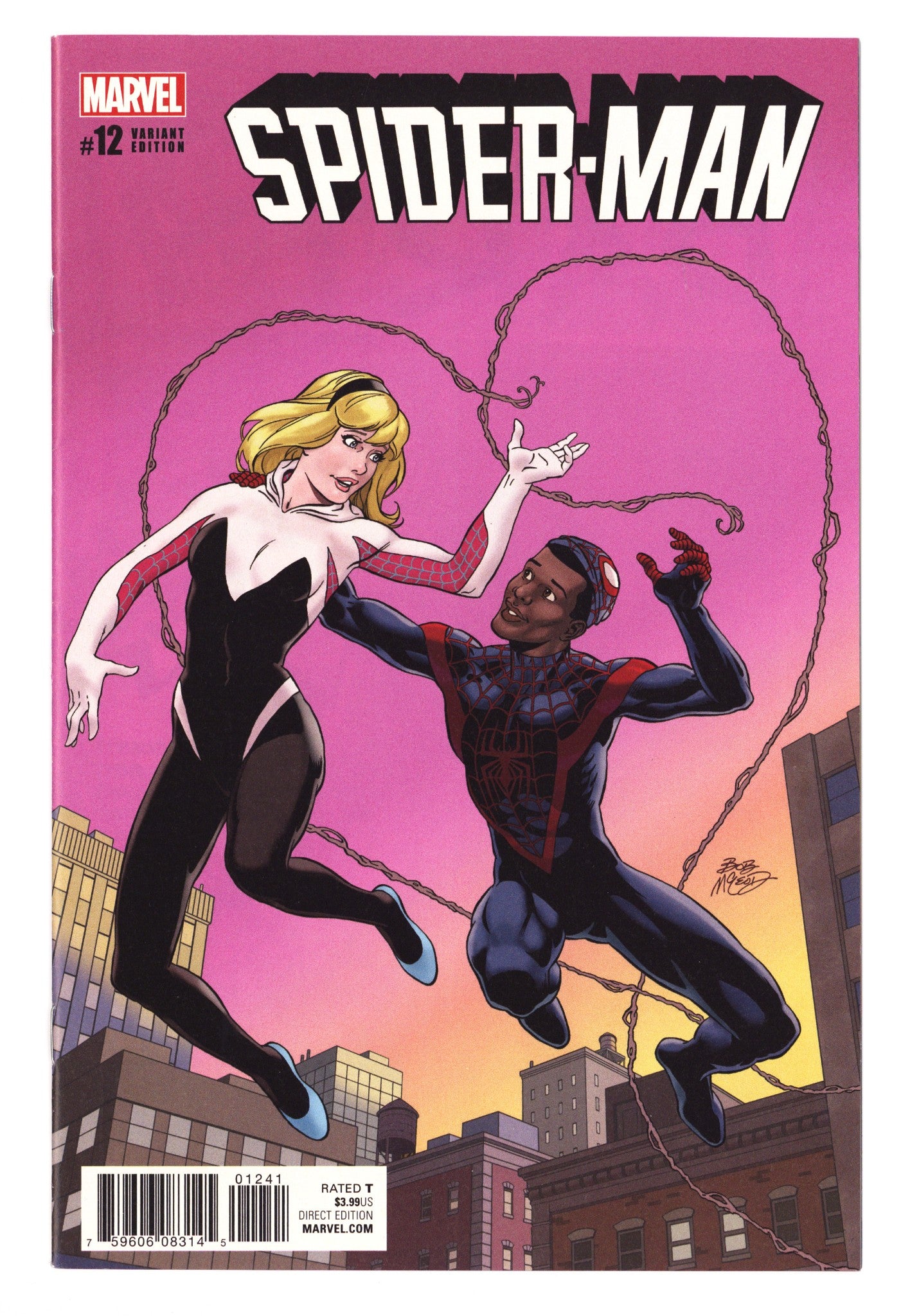 Spider-Man Vol 2 12 VF/NM (9.0) (2017) McLeod Incentive Variant 