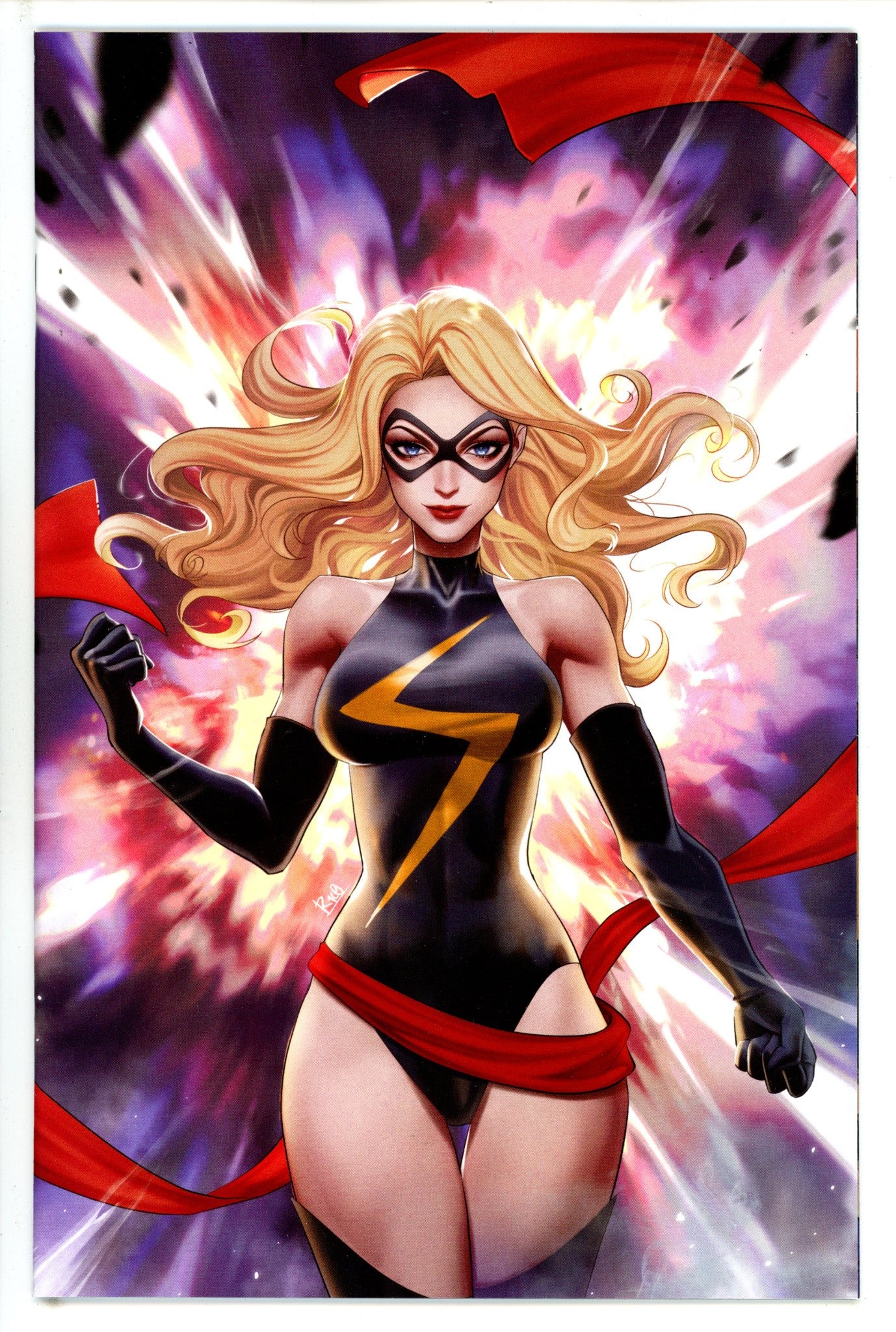 Captain Marvel: Dark Tempest 1 R1C0 2nd Print Virgin Incentive Variant NM- (2023)