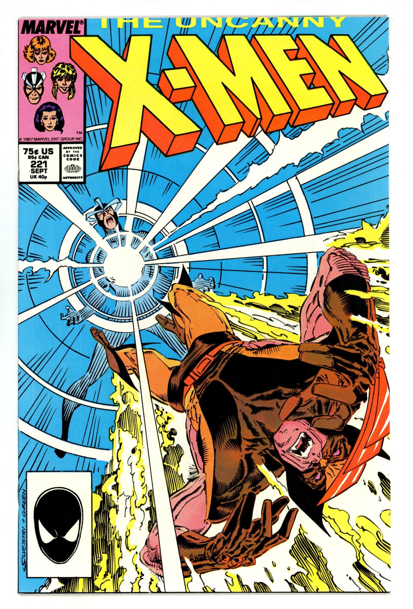 The Uncanny X-Men Vol 1 221  VF/NM (9.0)  (1987)  