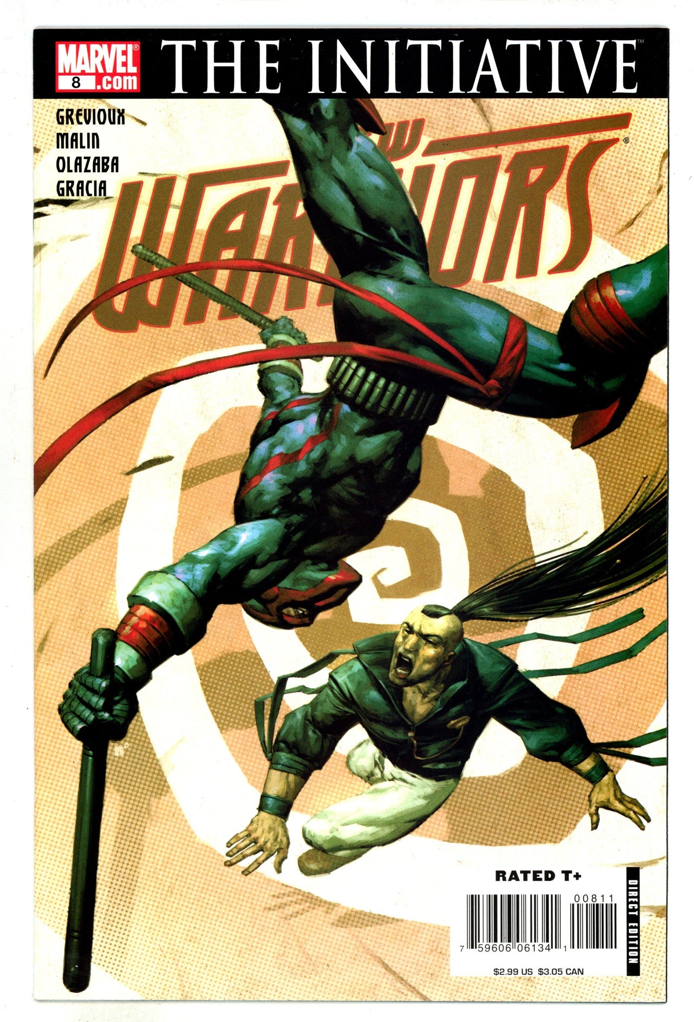 New Warriors Vol 4 8 High Grade (2008) 