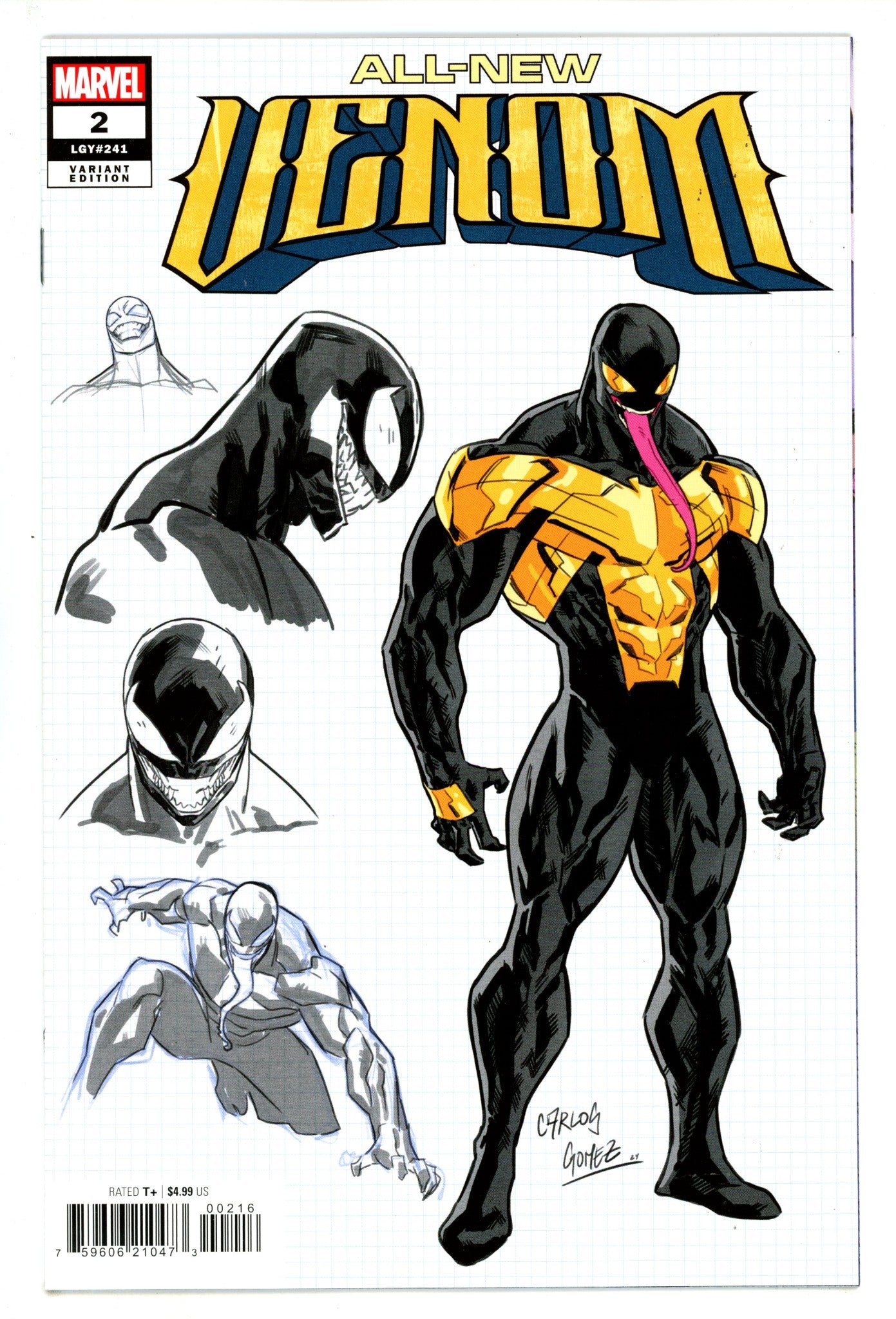 All-New Venom 2 NM- (9.2) (2025) Gomez Design Incentive Variant 