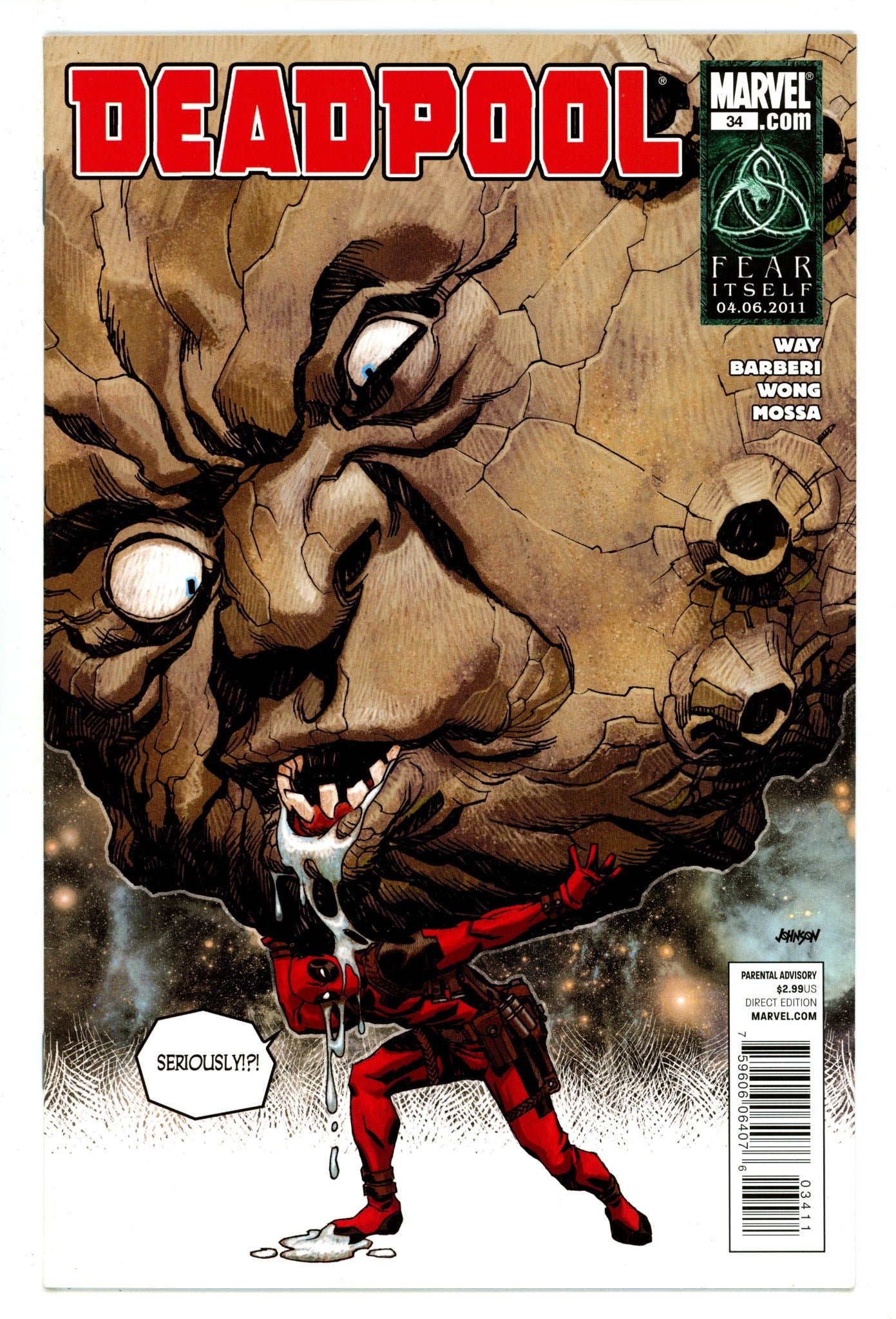 Deadpool Vol 3 34  Mid Grade   (2011)        