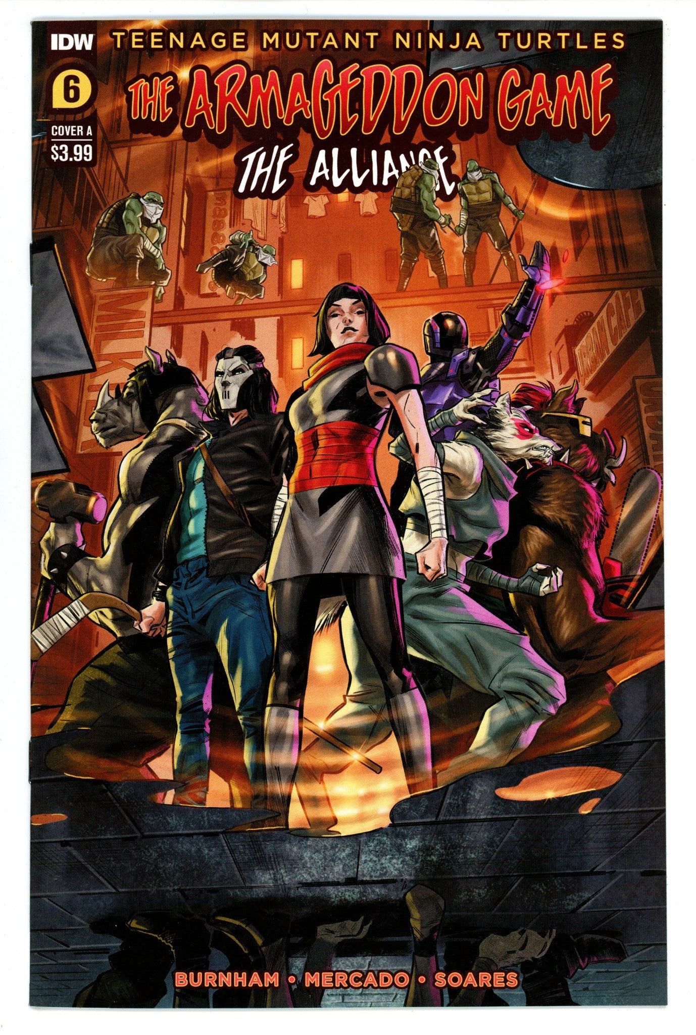 Teenage Mutant Ninja Turtles: The Armageddon Game - The Alliance 6 High Grade (2023) 