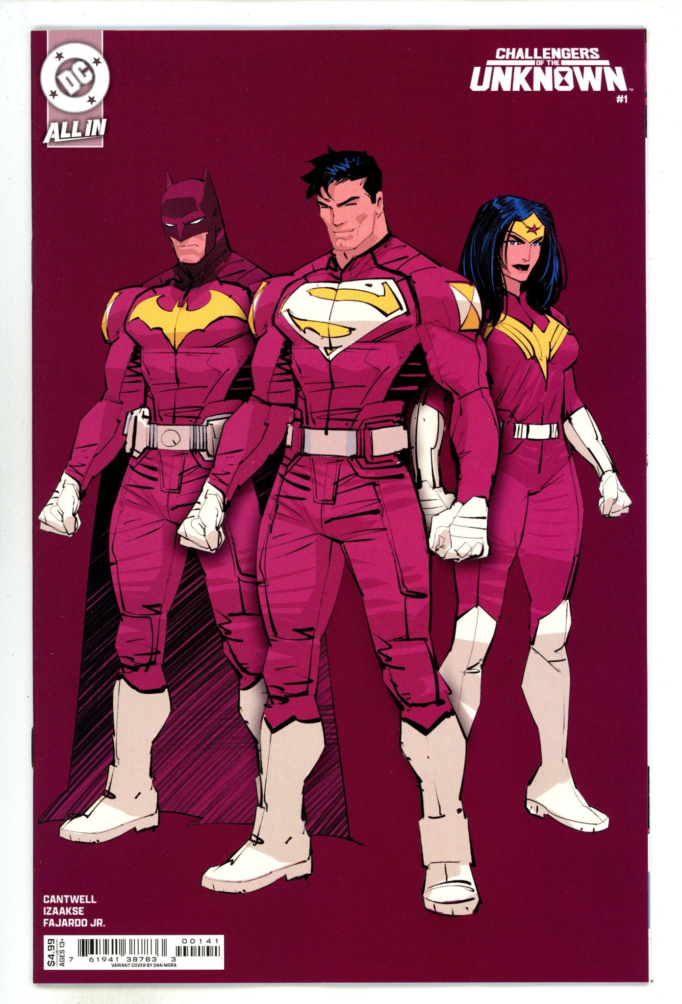 Challengers Of The Unknown Vol 5 1 Mora Design Variant (2024)