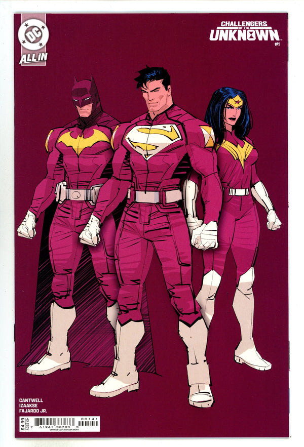 Challengers Of The Unknown Vol 5 1 Mora Design Variant (2024)