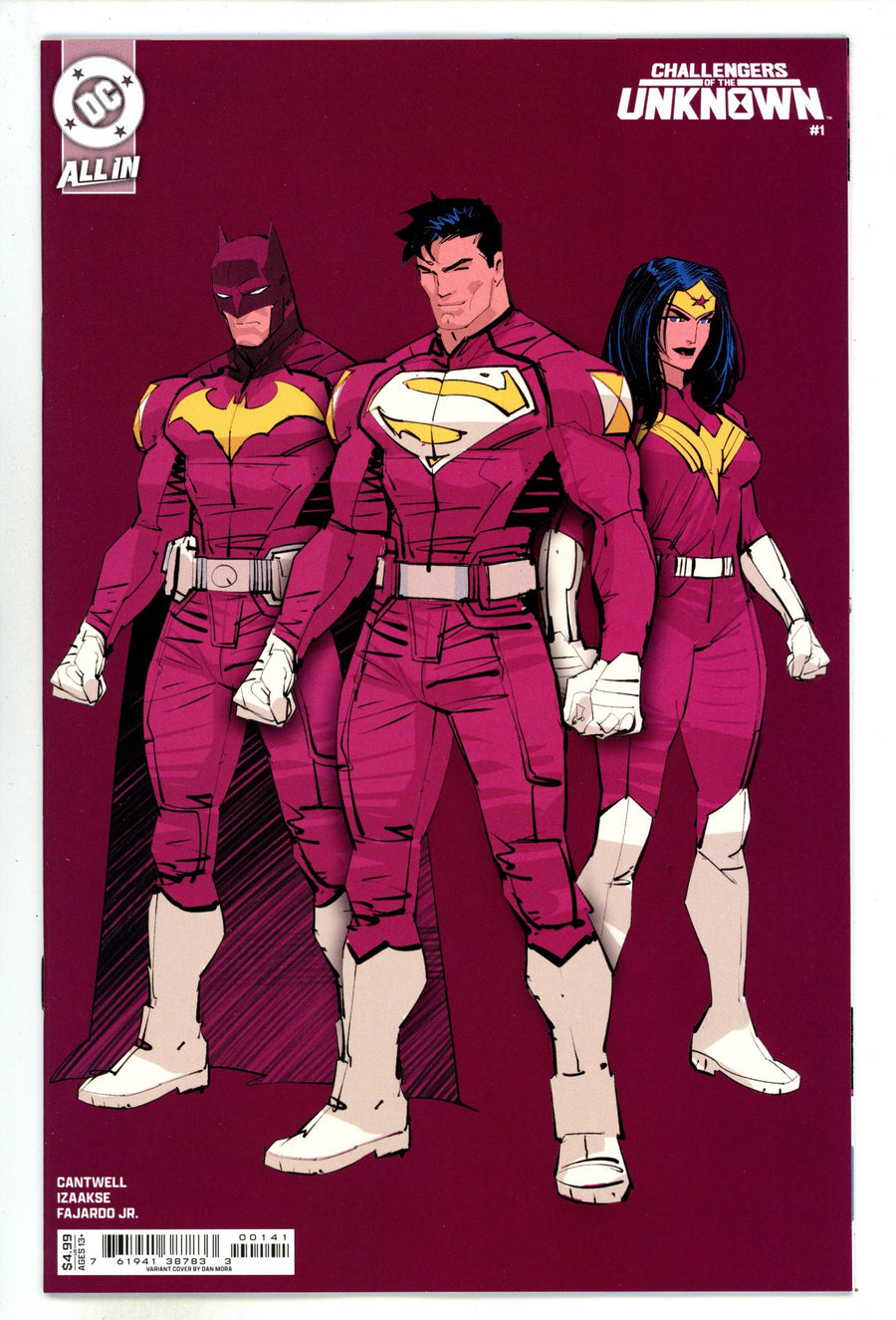 Challengers Of The Unknown Vol 5 1 Mora Design Variant (2024)