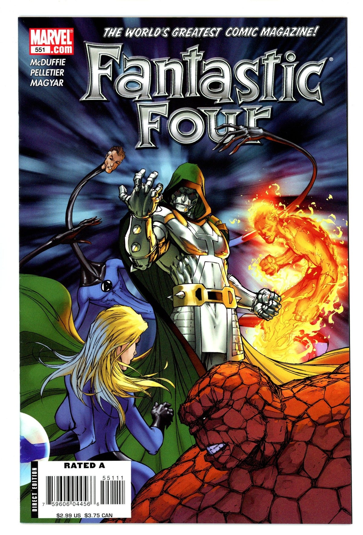 Fantastic Four   551  High Grade   (2008)