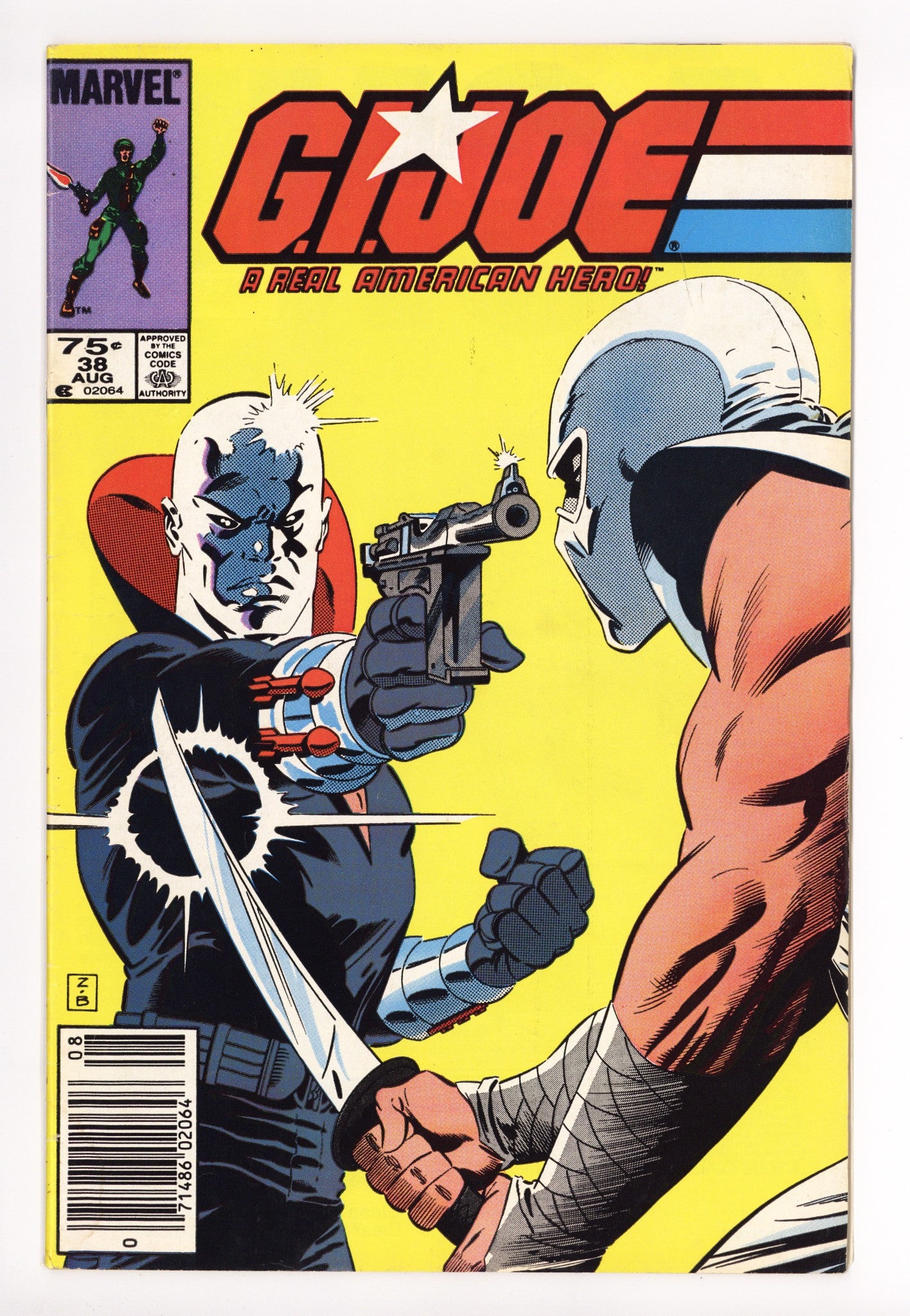 G.I. Joe, A Real American Hero 38 Low Grade (1985) 