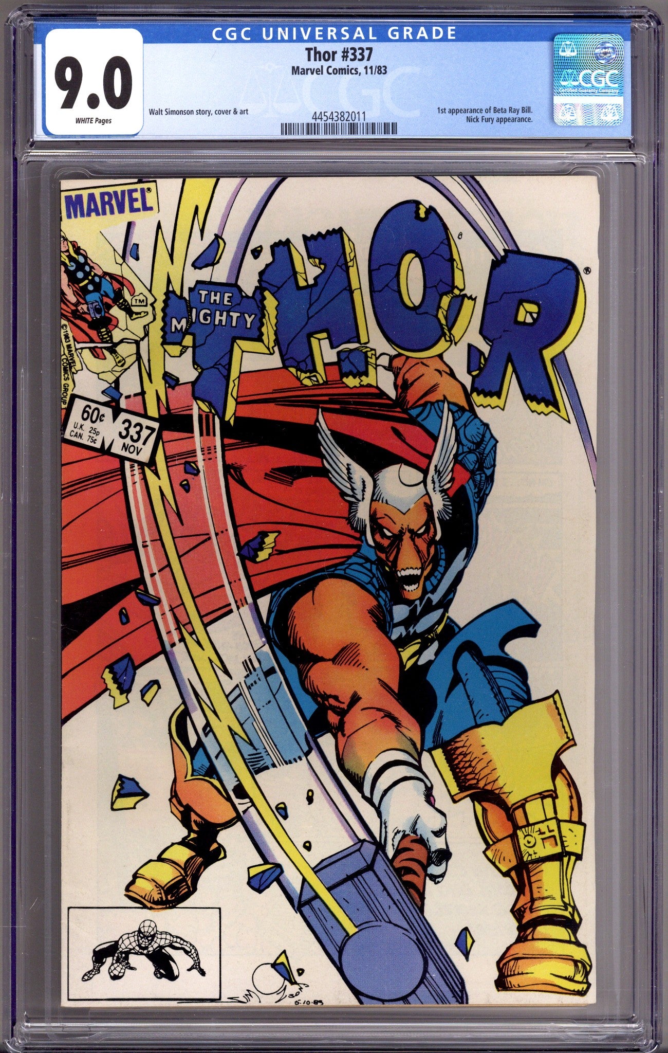 Thor Vol 1 337 CGC 9.0 (VF/NM)   (1983)        