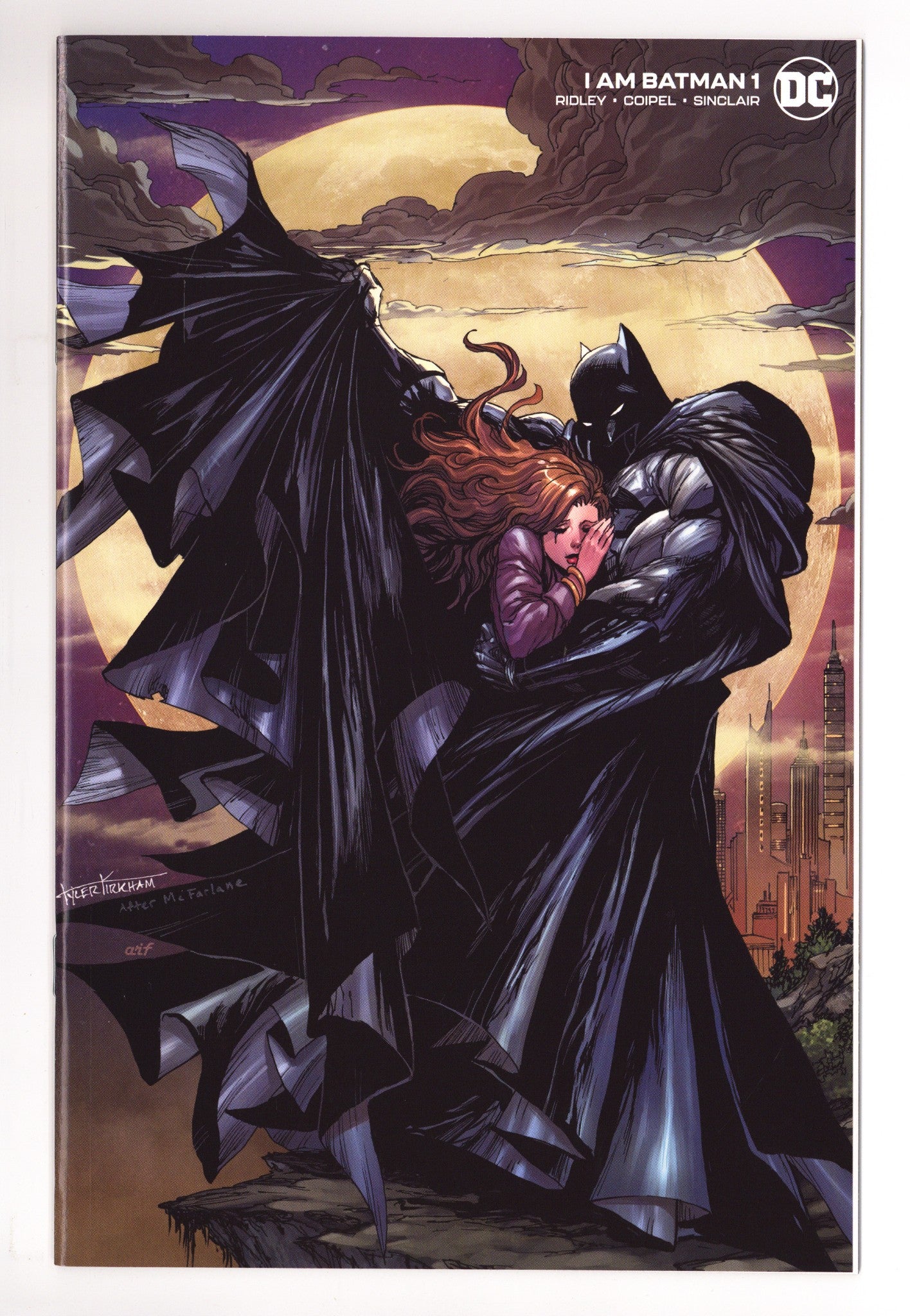 I Am Batman 1 NM- (9.2) (2021) Kirkham Exclusive Variant 