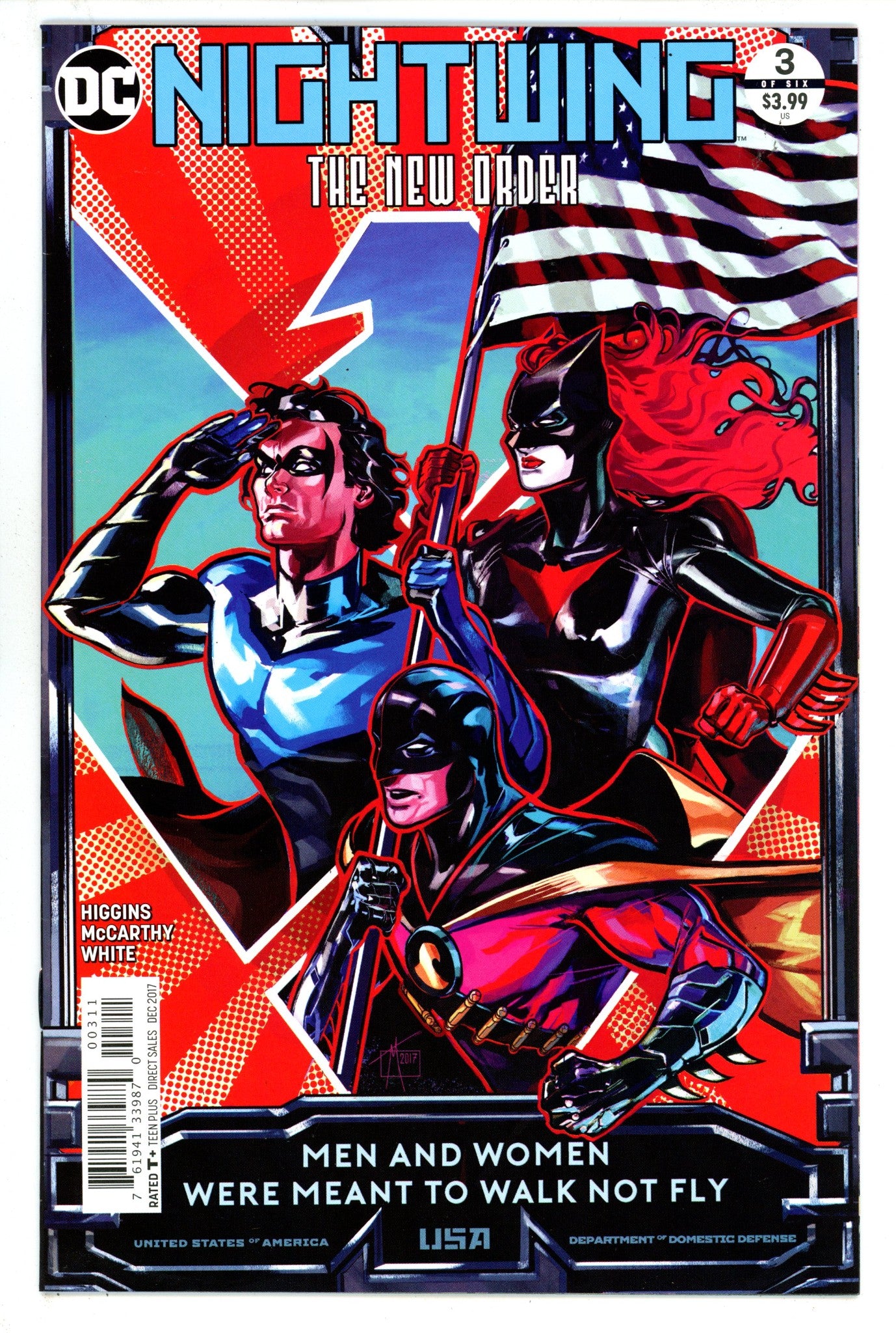 Nightwing: The New Order 3 High Grade (2017) 