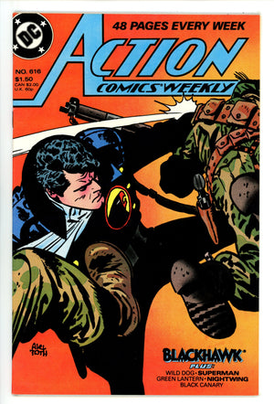 Action Comics Weekly Vol 1 616 Mid Grade (1988)