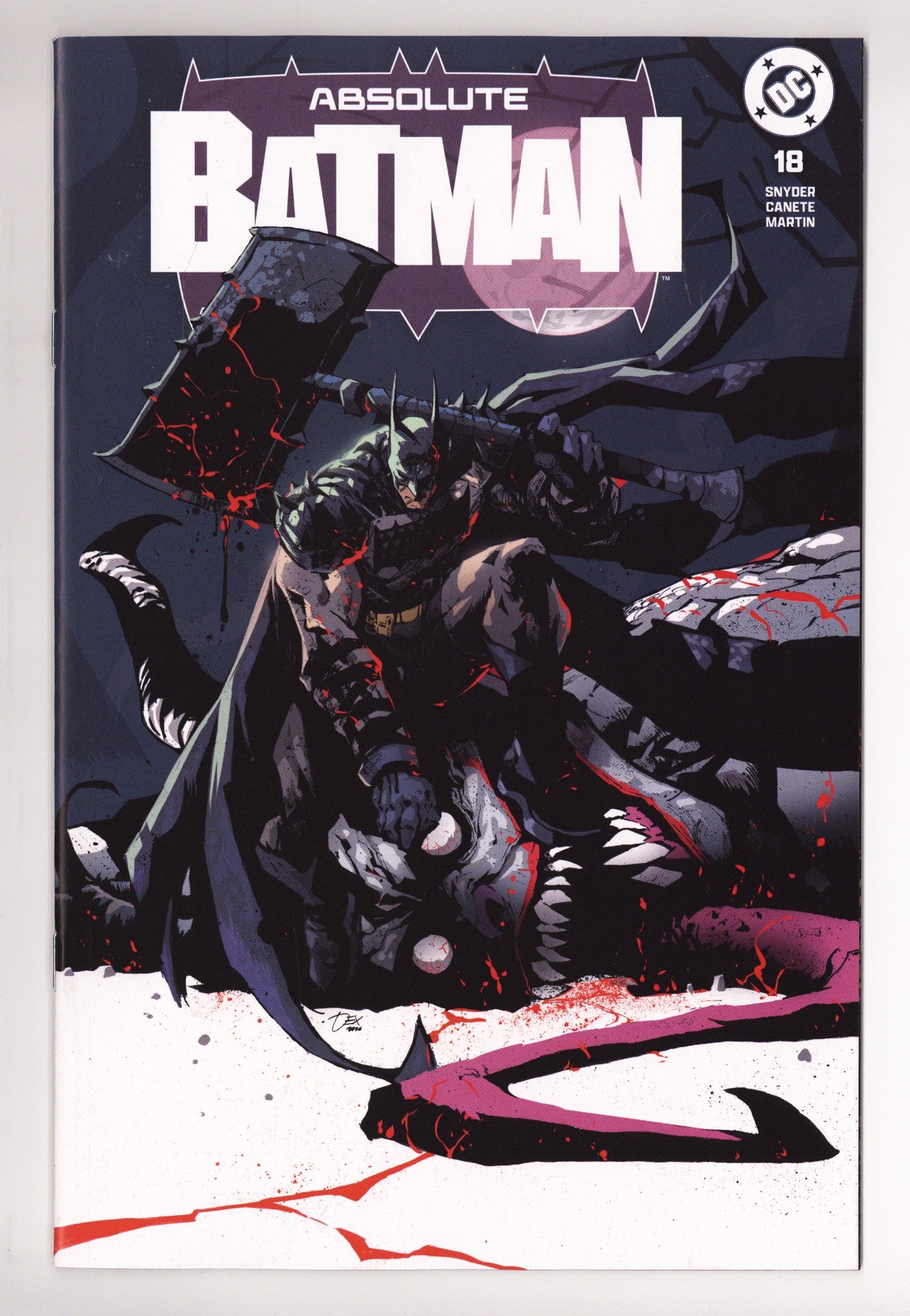 Absolute Batman 18 NM- (9.2) (2026) Soy Exclusive Variant 