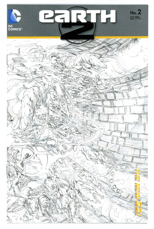Earth 2 2 High Grade (2012) Reis Sketch Incentive Variant