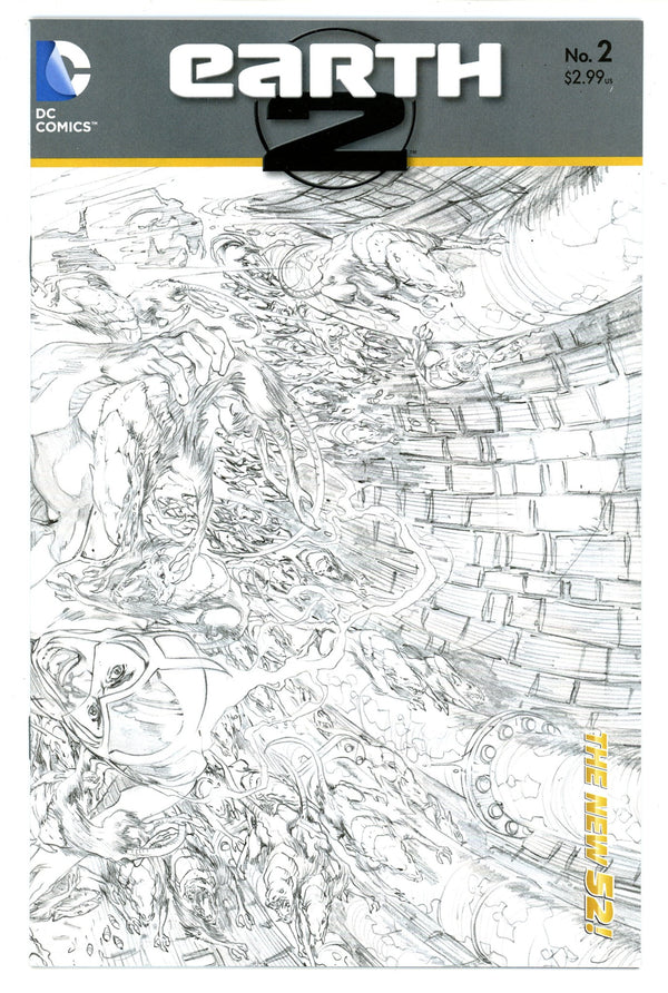 Earth 2 2 High Grade (2012) Reis Sketch Incentive Variant